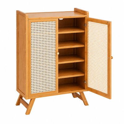 Bamboo Shoe Rack