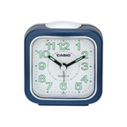 Casio Table Alarm Clock With Light Blue Tq142-2Df