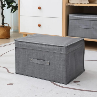 Foldable Clothes Organizer Box With Lid