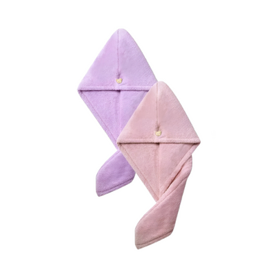 Hair Drying Microfiber Towel Wrap Turban