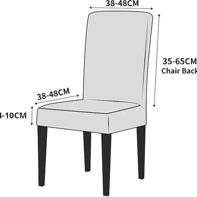 Elastic Dining Chairs Seat Cover