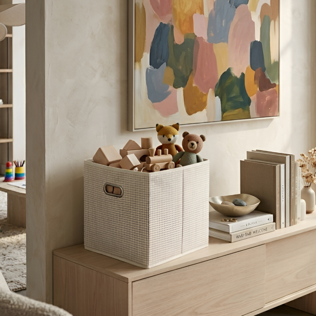 Foldable Fabric Storage Box Collapsible