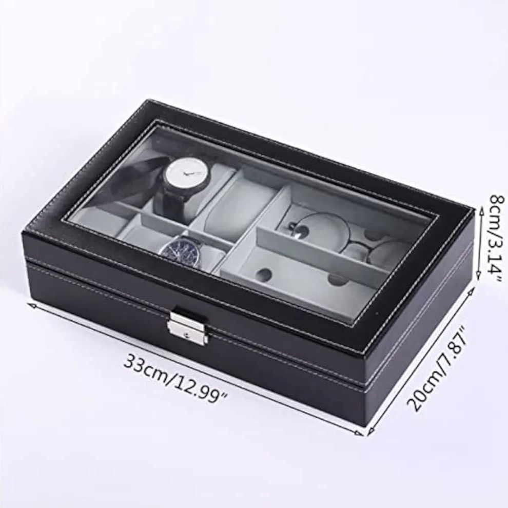 Watch Glasses Storage Box 6+3 Slots