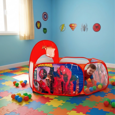 Spiderman Indoor & Outdoor Kids Play Tent With 50 Balls