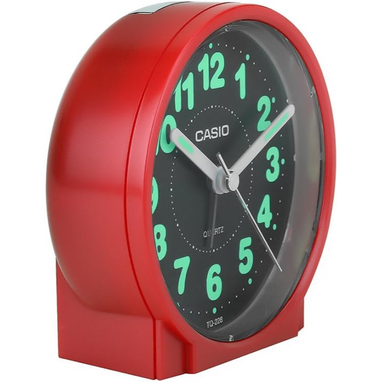 Casio Analog Beep Alarm Table Clock Tq-228-4Df