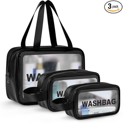 Travel Toiletries Organizer Wash Bag 3 Set