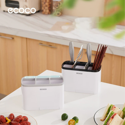 Wall-Mounted Utensil Storage Rack