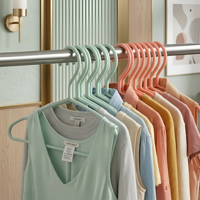 Clothes Hangers Steel 8 Pcs Set