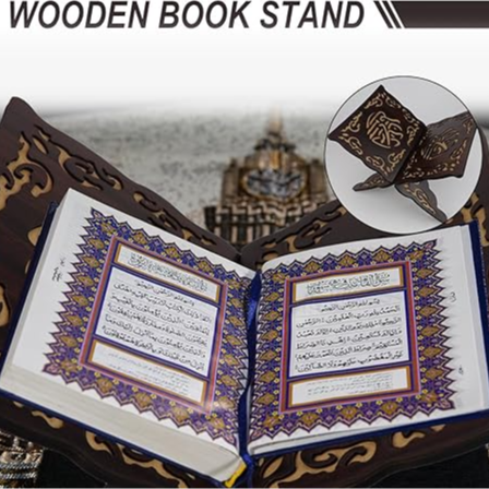 Holy Quran Holder Stand Wooden