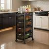Multi-Layer Drawer Kitchen Trolley Rack