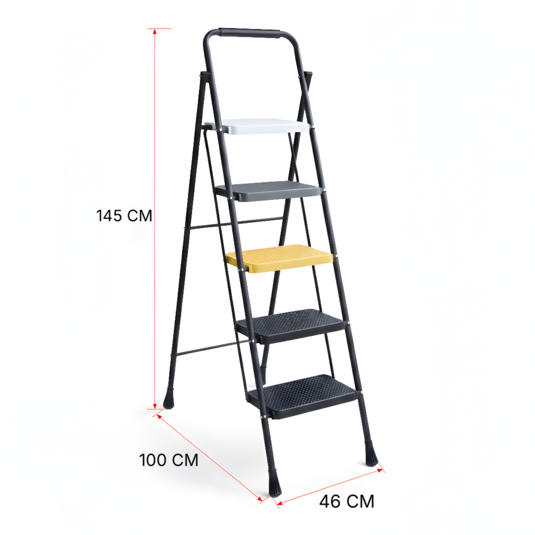 5 Step Ladder Folding With Handgrip