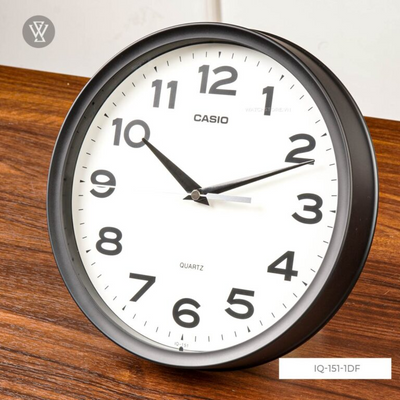 Casio Wall Analog Clock Round IQ151-1DF