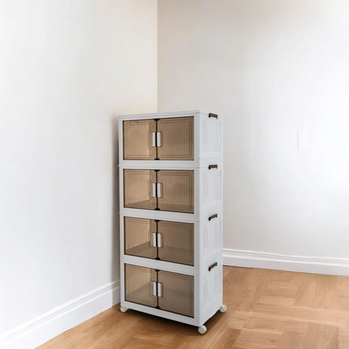 4 Layer Foldable Storage Cabinet