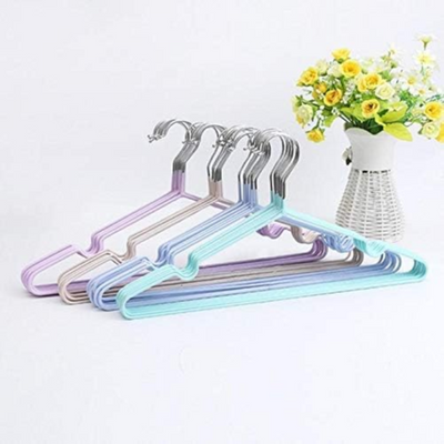 Clothes Hanger Metal 10 Pcs Set