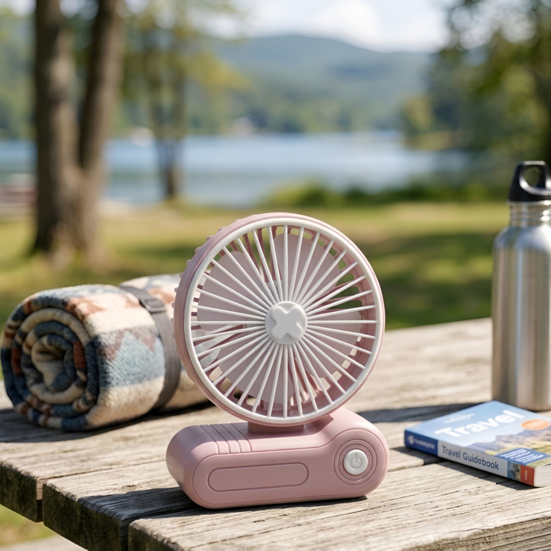 Portable Desk Mini Fan Rechargeable