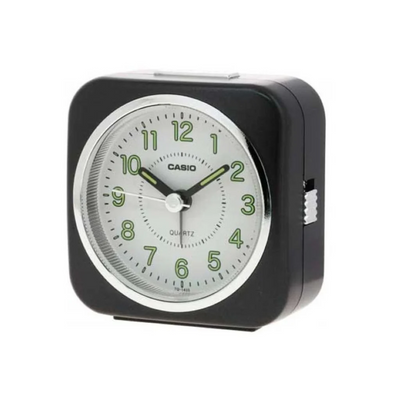 Casio Analog Table Alarm Clock Tq-143S-1Df Black