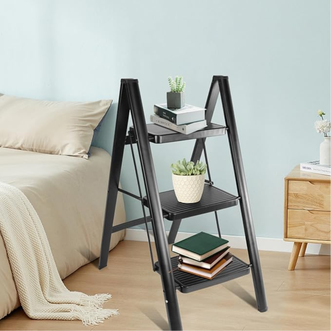 Foldable Iron Ladder 3 Step