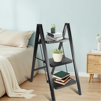 Foldable Iron Ladder 3 Step