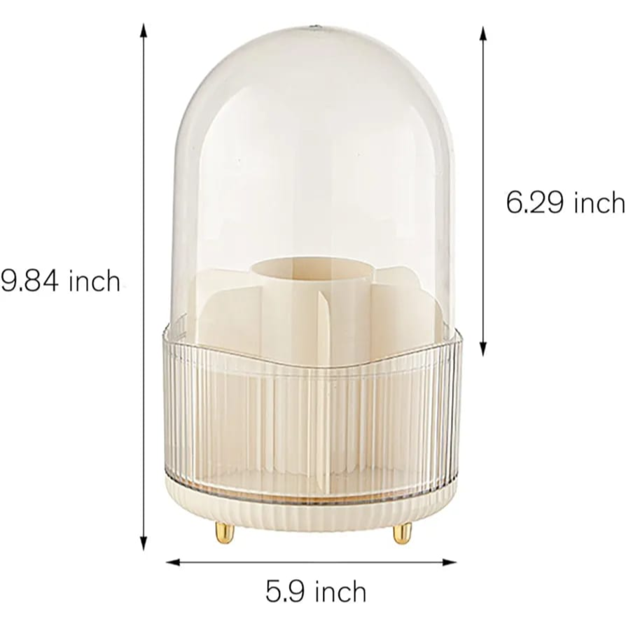 Makeup Brush Holder Oragnizer With Lid