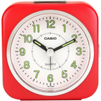 Casio Analog Table Clock Tq-143S-4Df Red