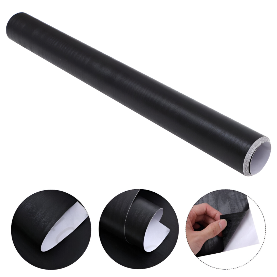 Self Adhesive Paper Rolls Black 10 mtr