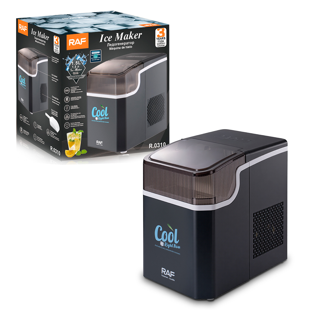Raf 1.5L Automatic Countertop Portable Ice Maker Machine
