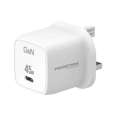 Pocketmini Travel Charger Type C Port Gan 45W