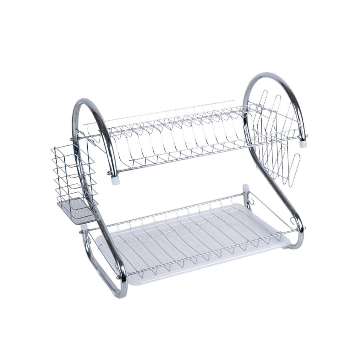 2 Layer Dish Drainer Rack