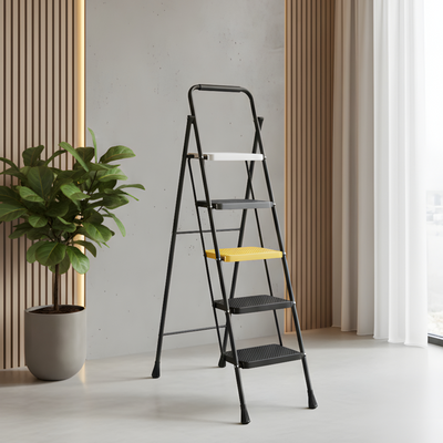 5 Step Ladder Folding With Handgrip