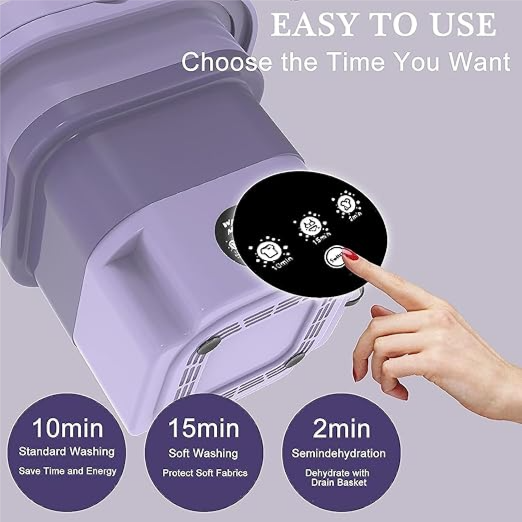 Mini Foldable Washing Machine