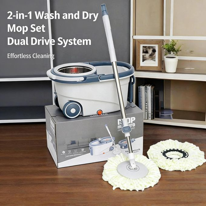 Mop Maestro 360° Rotating Spin Mop With Bucket