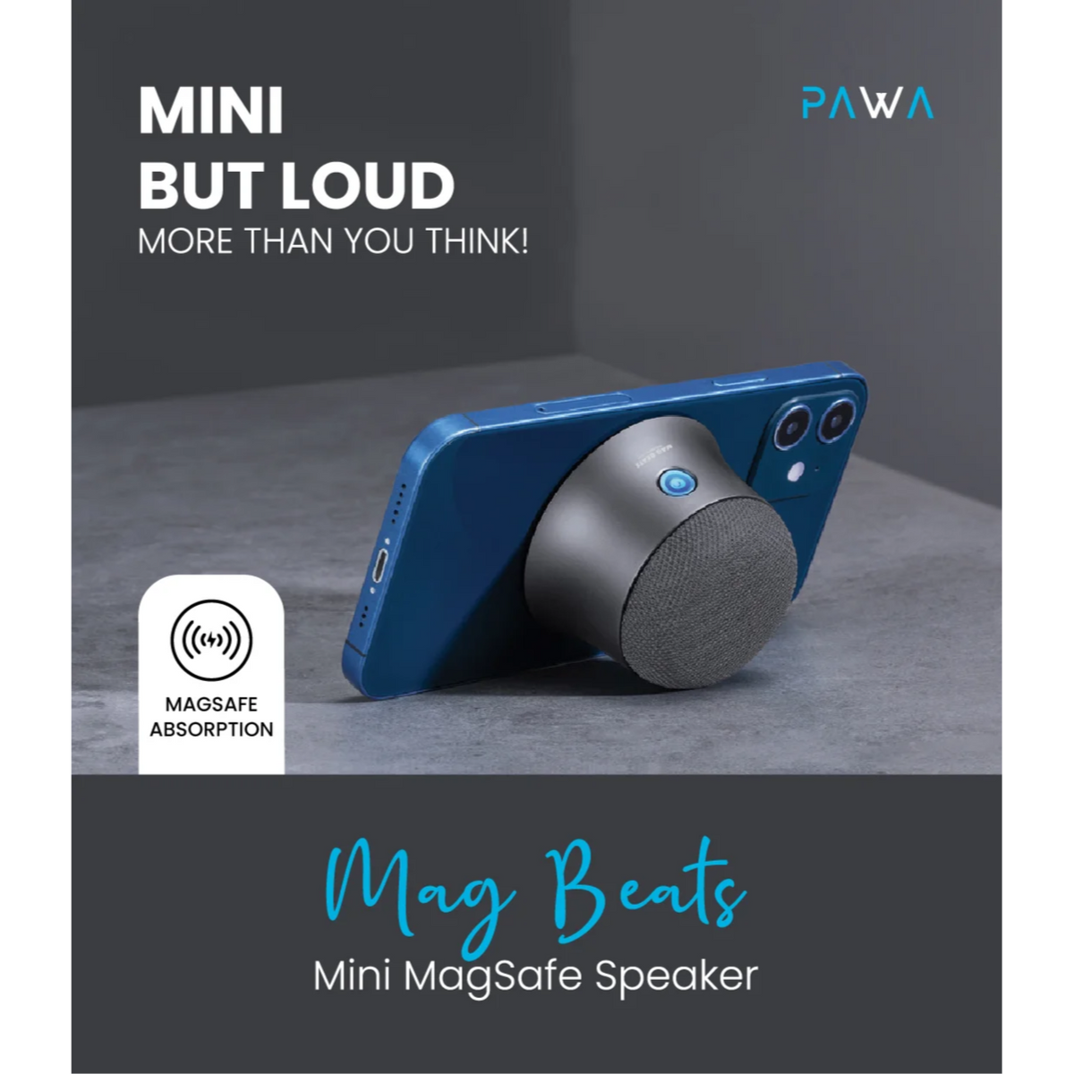 Mag Beats Mini Magsafe Speaker