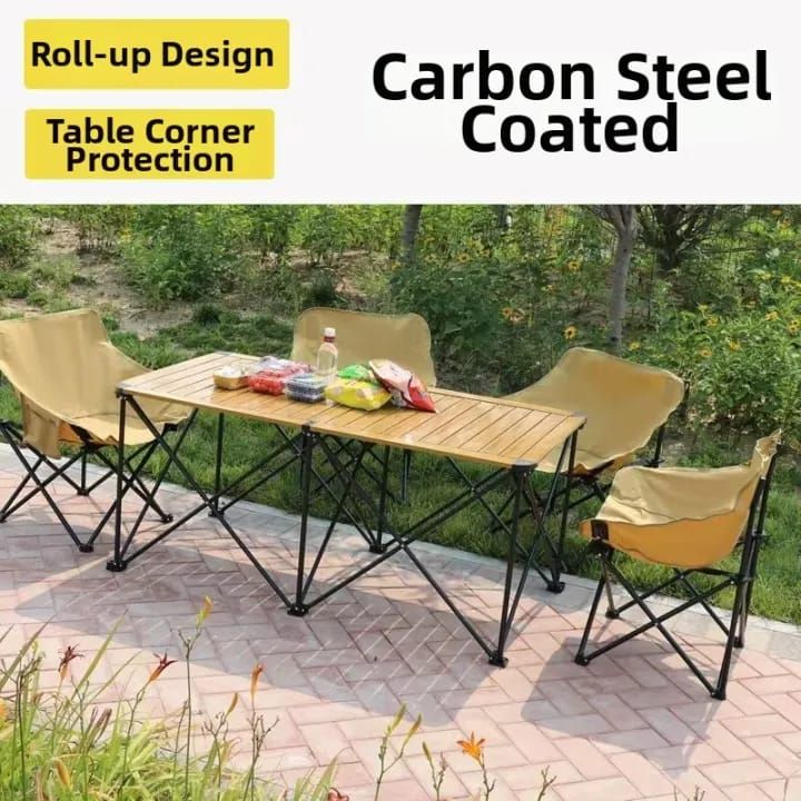 Portable Folding Camping Table 120X63X53Cm