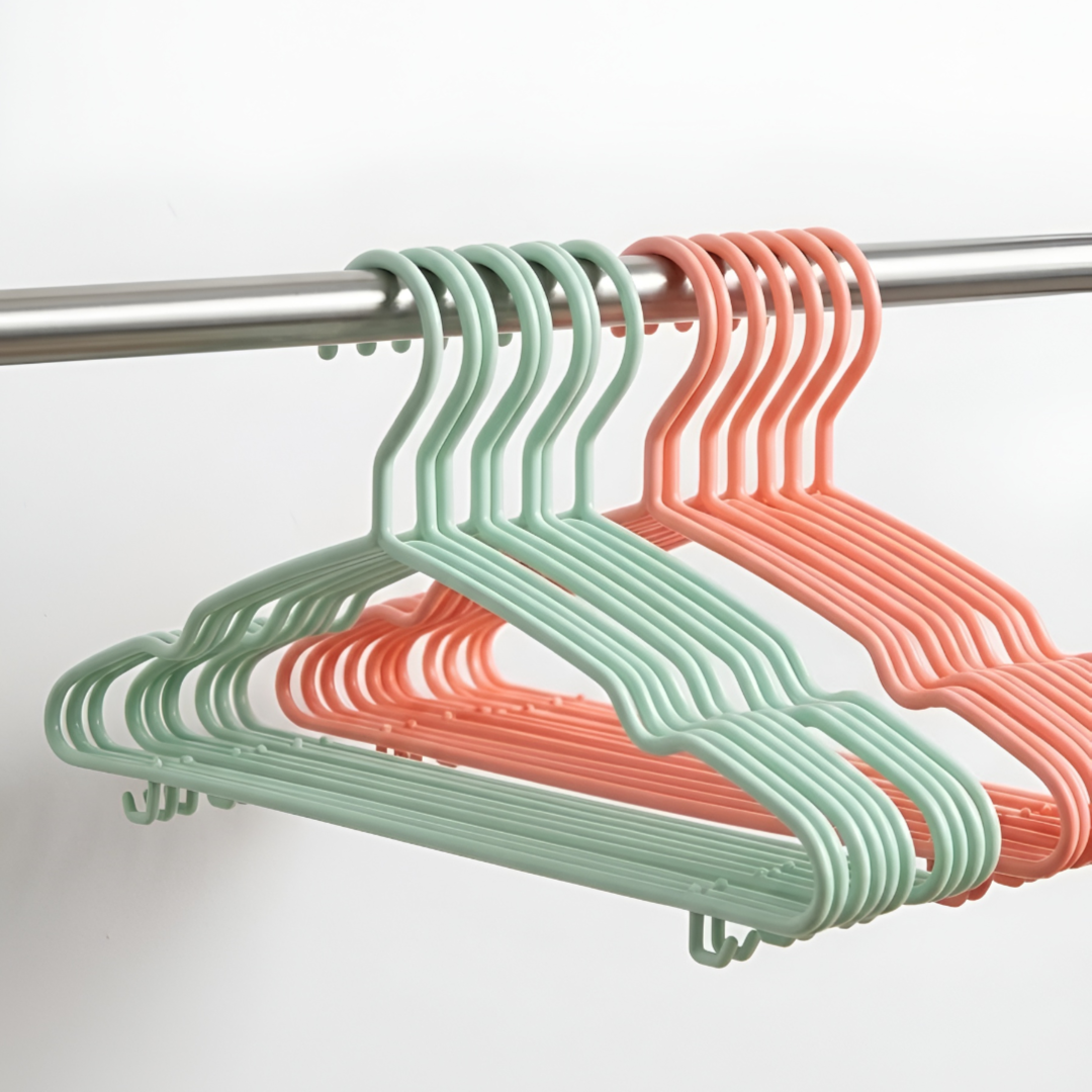 Clothes Hangers Steel 8 Pcs Set