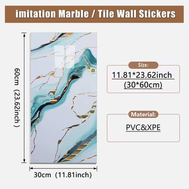Wall Decor Self Adhesive Sticker 10 Pcs Set