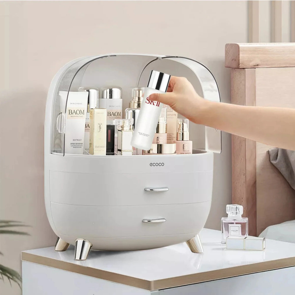 Desktop Cosmetic Storage Box Lid