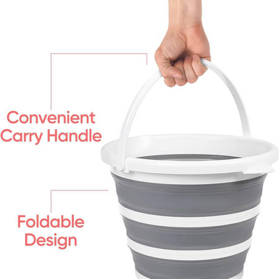 Foldable Bucket with Handle