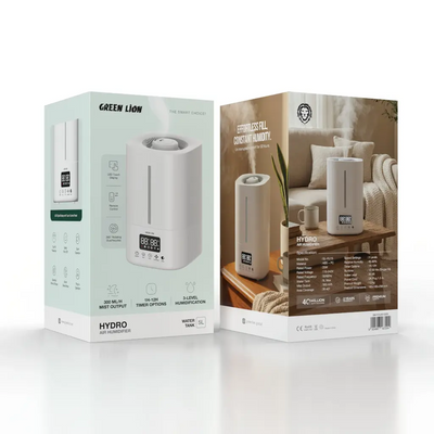 Green Lion Hydro Air Humidifier 5L - White