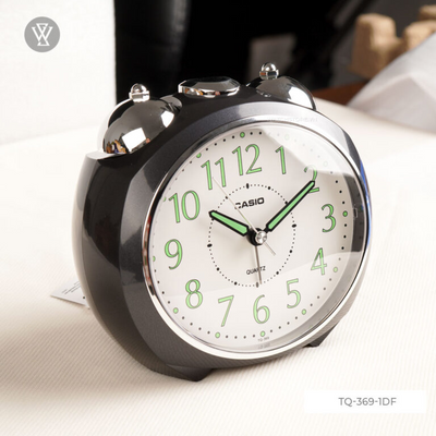 Casio Analog Table Clock Black Tq-369-1Df