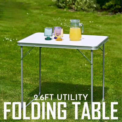 Portable Folding Outdoor Table 80x60CM