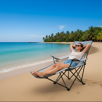 Foldable Camping Lounge Chair Lb-20863