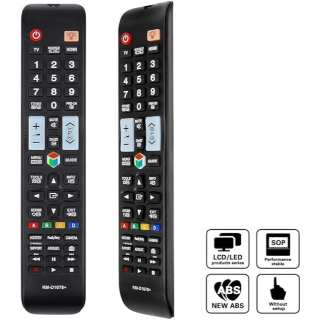 ريموت تلفزيون سامسونج الذكي العالمي Rm-N1078+