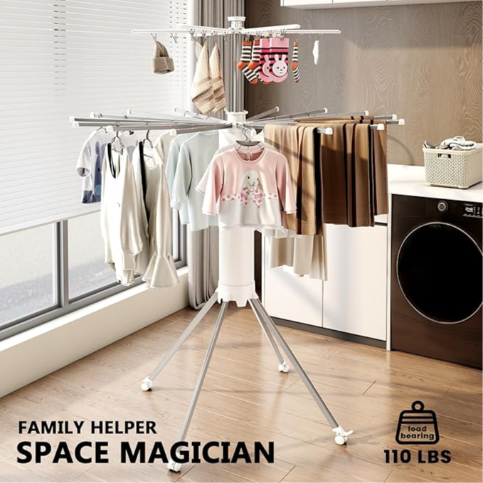 Octopus Foldable Clothes Drying Rack