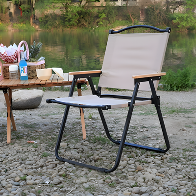 Folding Portable Metal Camping Chair