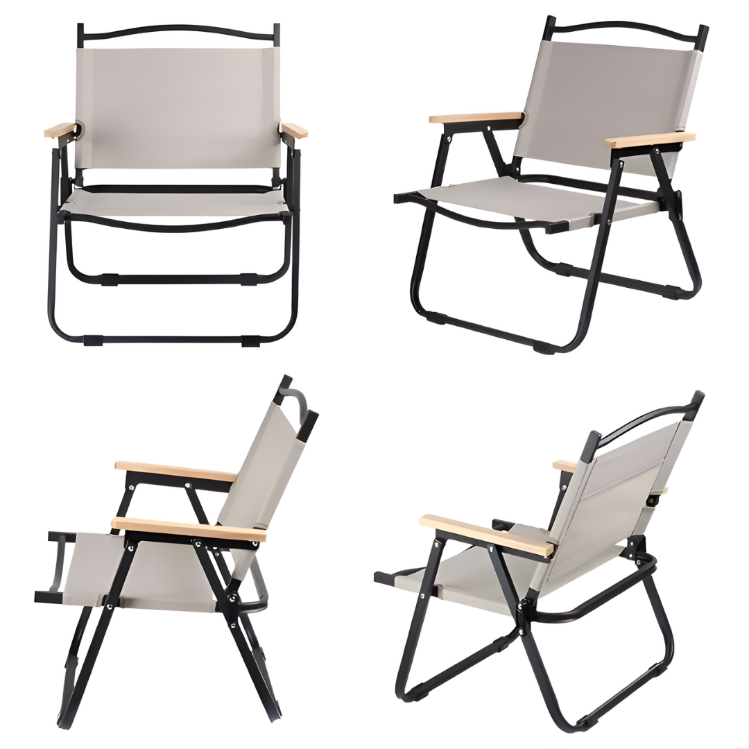 Folding Portable Metal Camping Chair