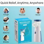 Portable Mesh Nebulizer Handheld Inhaler