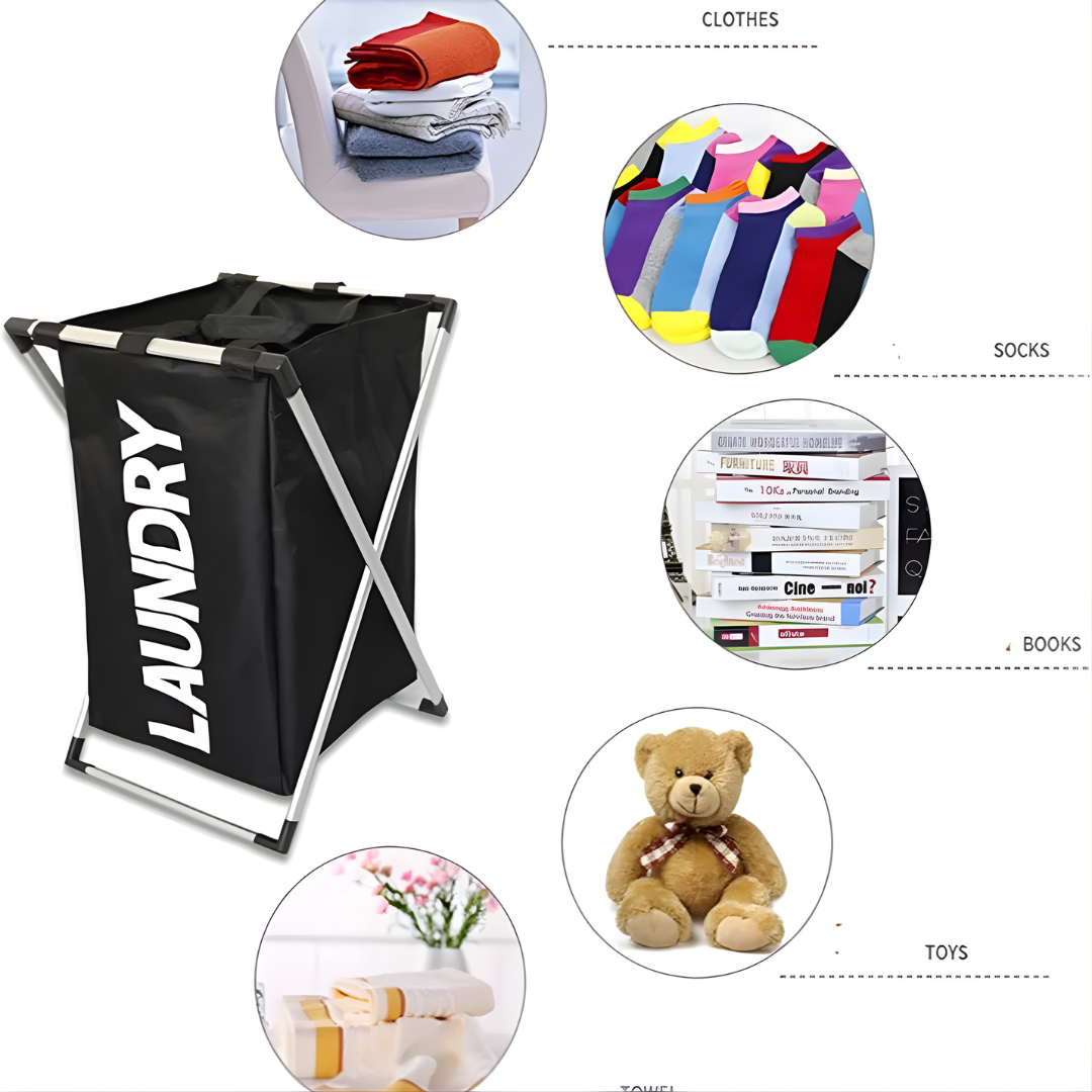 Foldable Laundry Basket 1 Section