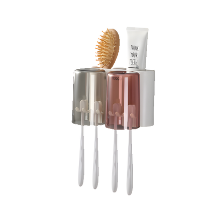 Tooth Brush Holder Two Cups Ecoco
