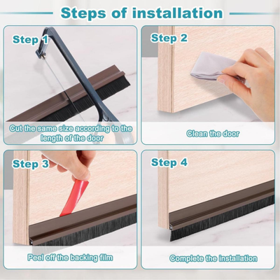 Universal Door Bottom Seal Strip
