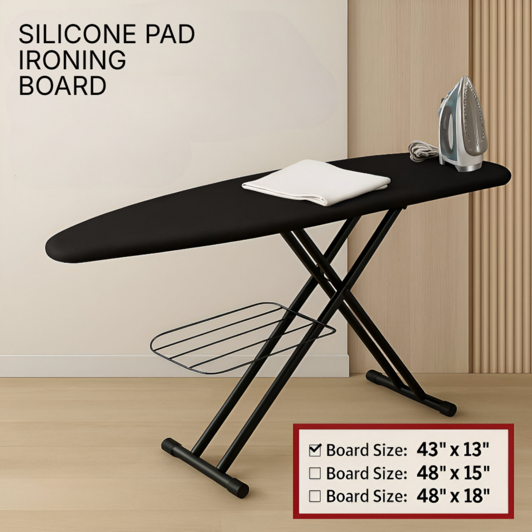 Ironing Board with Silicon Pad